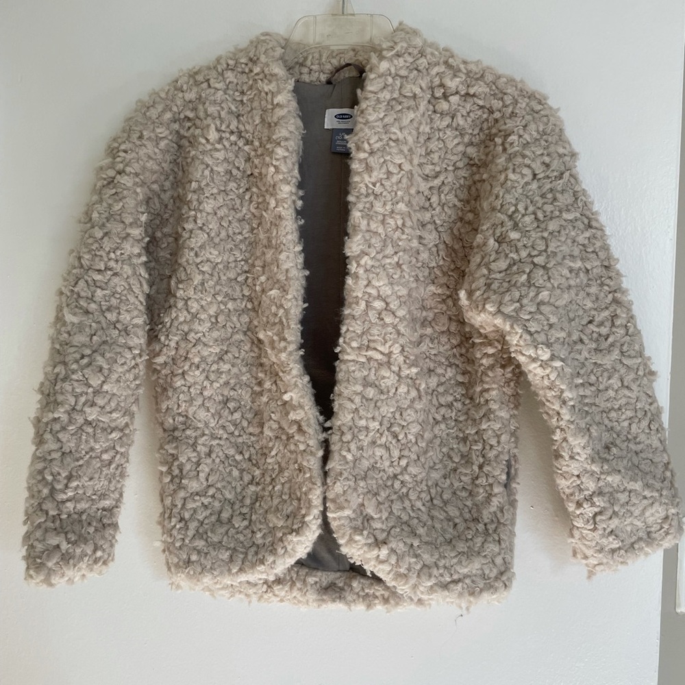 Old Navy Sherpa sweater/ blazer